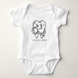  Personalized Funny Future Dentist Baby Bodysuite Romper