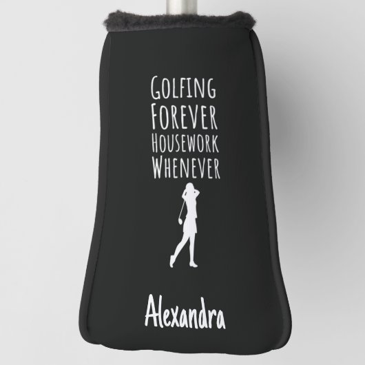 Personalized Funny Golfer Gifts For Her Women  Golfheadcover (Draai 90)