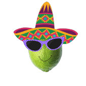 Personalized Funny Lemon Lime  Kaart