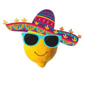 Personalized Funny Lemon Lime  Kaart