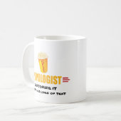 Personalized Funny Popcorn Koffiemok (Voorkant links)
