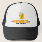 Personalized Funny Popcorn Trucker Pet (Voorkant)