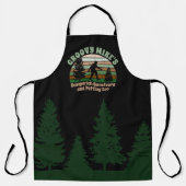 Personalized Funny Sasquatch Sanctuary Schort (Voorkant)