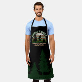 Personalized Funny Sasquatch Sanctuary Schort (Gedragen)