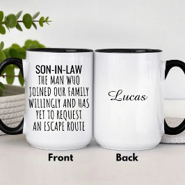 Personalized Funny Son In Law Mok