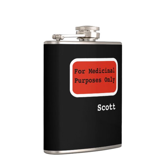 Personalized Funny | Uitsluitend voor medische doe Heupfles (Rechts)