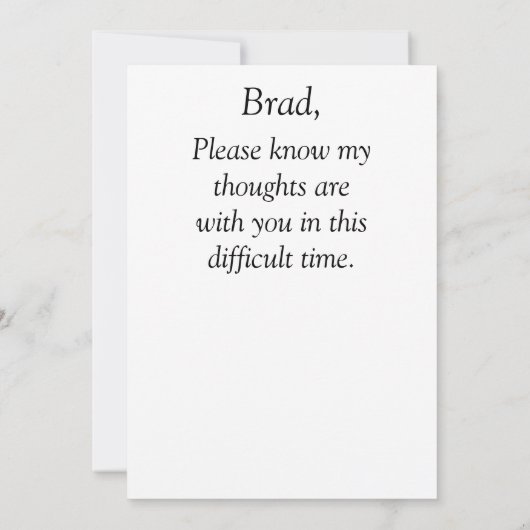 PERSONALIZED Funny Weddenschap Kaart voor Groom (Achterkant)