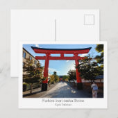 Personalized, Fushimi Inari-taisha Shrine, Japan Briefkaart (Voorkant / Achterkant)