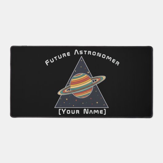 Personalized Future Astronomer Desk Mat (Voorkant)