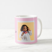 Personalized Future Doctor Kids with Name & Photo Koffiemok (Voorkant rechts)