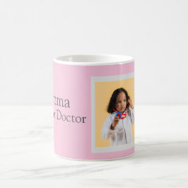 Personalized Future Doctor Kids with Name & Photo Koffiemok