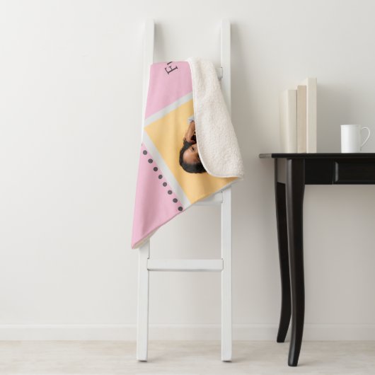 Personalized Future Doctor Kids with Name & Photo Sherpa Deken (In situ)