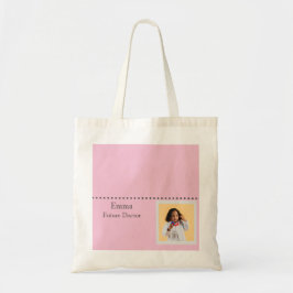Personalized Future Doctor Kids with Name & Photo Tote Bag