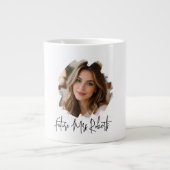 Personalized Future Mrs- Bride to Be Engagement Grote Koffiekop (Voorkant)