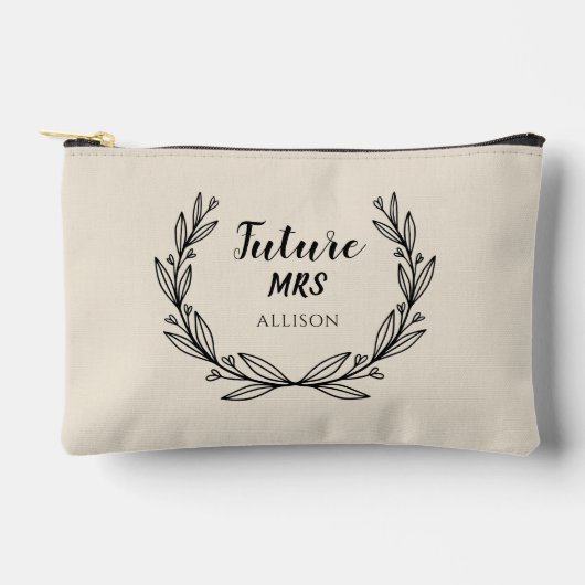 Personalized Future Mrs. Elegant Clutch Etui (Voorkant)