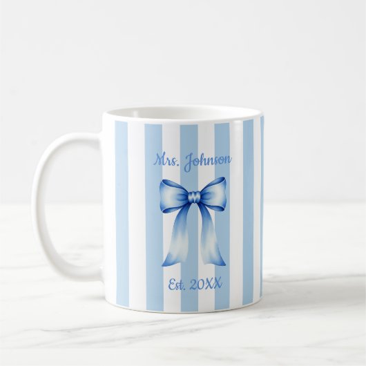 Personalized Future Mrs. Mug, Custom Engaged Mug Koffiemok (Links)
