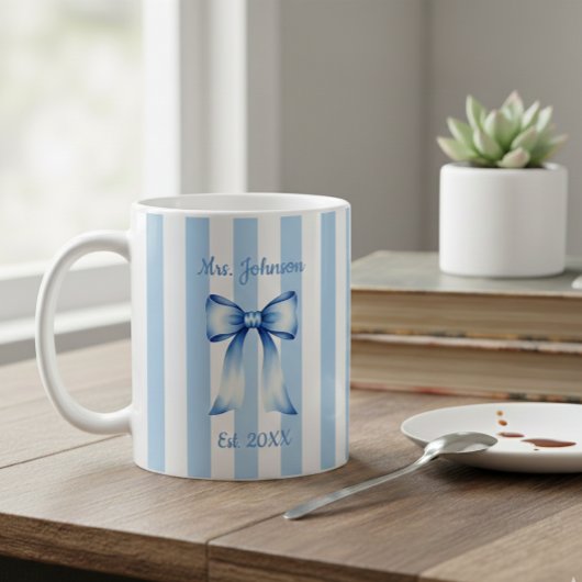 Personalized Future Mrs. Mug, Custom Engaged Mug Koffiemok