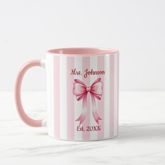 Personalized Future Mrs. Mug, Custom Engaged Mug Mok (Links)
