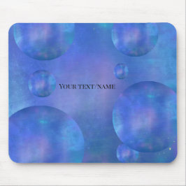 Personalized Galaxy Nebula Mouse Pad - Custom Name Muismat