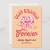 Personalized Galentine’s Day Card Feestdagenkaart (Voorkant)