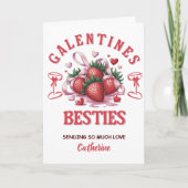Personalized Galentine’s Day  Kaart (Voorkant)