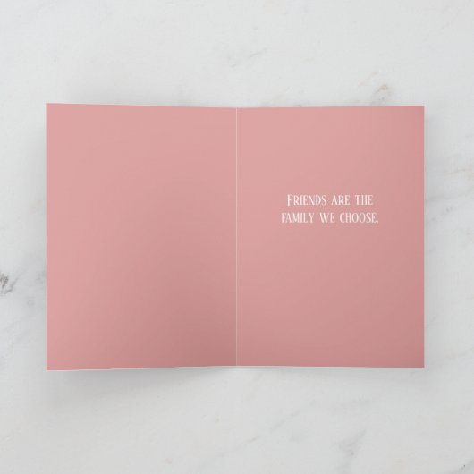 Personalized Galentine's Day Greeting Card Kaart (Binnen)