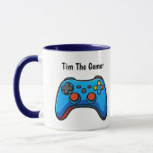 Personalized Gamer Coffee Mug Custom Name Gift Mok (Links)