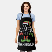 Personalized Gamer Elf Christmas Video Gaming  Schort (Gedragen)