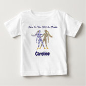 Personalized Gemini Zodiac Impressionist Toddler  (Voorkant)