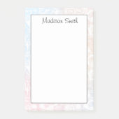 Personalized Geometric Post-it® Notes (Voorkant)