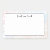 Personalized Geometric  Post-it® Notes (Voorkant)