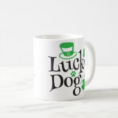 Personalized German Shepherd St. Patty's Day  Koffiemok (Voorkant rechts)