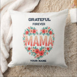 Personalized Gift for Mom | Custom Name Design Kussen<br><div class="desc">Looking for a meaningful and beautiful gift for your mom? This design is created for anyone searching for custom mother gifts and thoughtful personalized gifts for mom that truly show love and appreciation. This elegant floral heart design makes a perfect choice for custom presents for mom and unique personalized presents...</div>