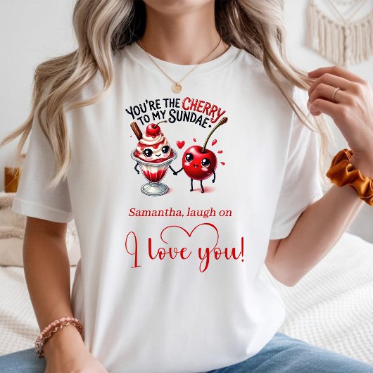 Personalized Gift for Wife Funny Food Women  T-shirt