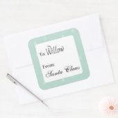 Personalized gift labels from custom name (Envelop)