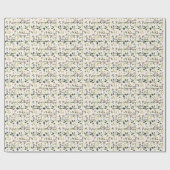 personalized gift wrap for florists shop cadeaupapier (Vlak)