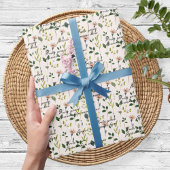 personalized gift wrap for florists shop cadeaupapier
