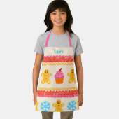 Personalized Gingerbread Baking Apron Schort (Insitu)