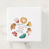 Personalized Gingerbread Cookies Baking Holiday Bedankjes Labels (In situ)