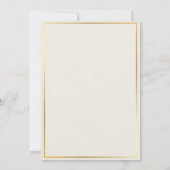 Personalized Girl Christening Kaart (Achterkant)