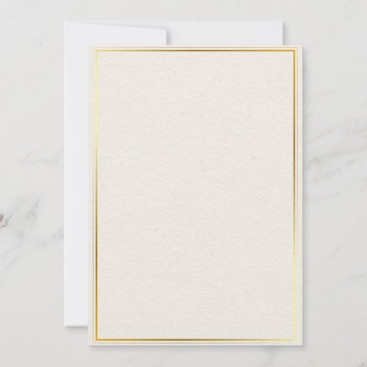 Personalized Girl Christening Kaart (Achterkant)