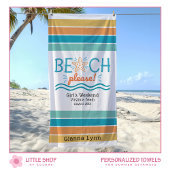 Personalized Girls Weekend Getaway Beach Please Strandlaken