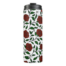 Personalized Girly Tumbler Cute Bow Name Thermosbeker