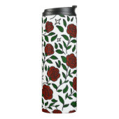 Personalized Girly Tumbler Cute Bow Name Thermosbeker (Gedraaid links)