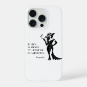 Personalized Glam Style Quote Design  iPhone Hoesje (Achterkant)