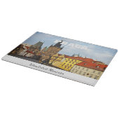 Personalized Glass Cutting Board - Custom Kitchen  Snijplank (Hoek)