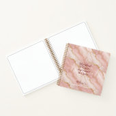 Personalized Glitter Positive Quotes Journal Notitieboek (Binnen)