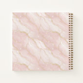 Personalized Glitter Positive Quotes Journal Notitieboek (Achterkant)
