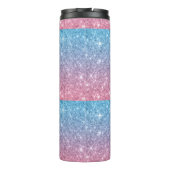 PERSONALIZED GLITTER STYLE TUMBLER THERMOSBEKER (Achterkant)