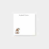 Personalized Gnome Post-It Notes (Voorkant)